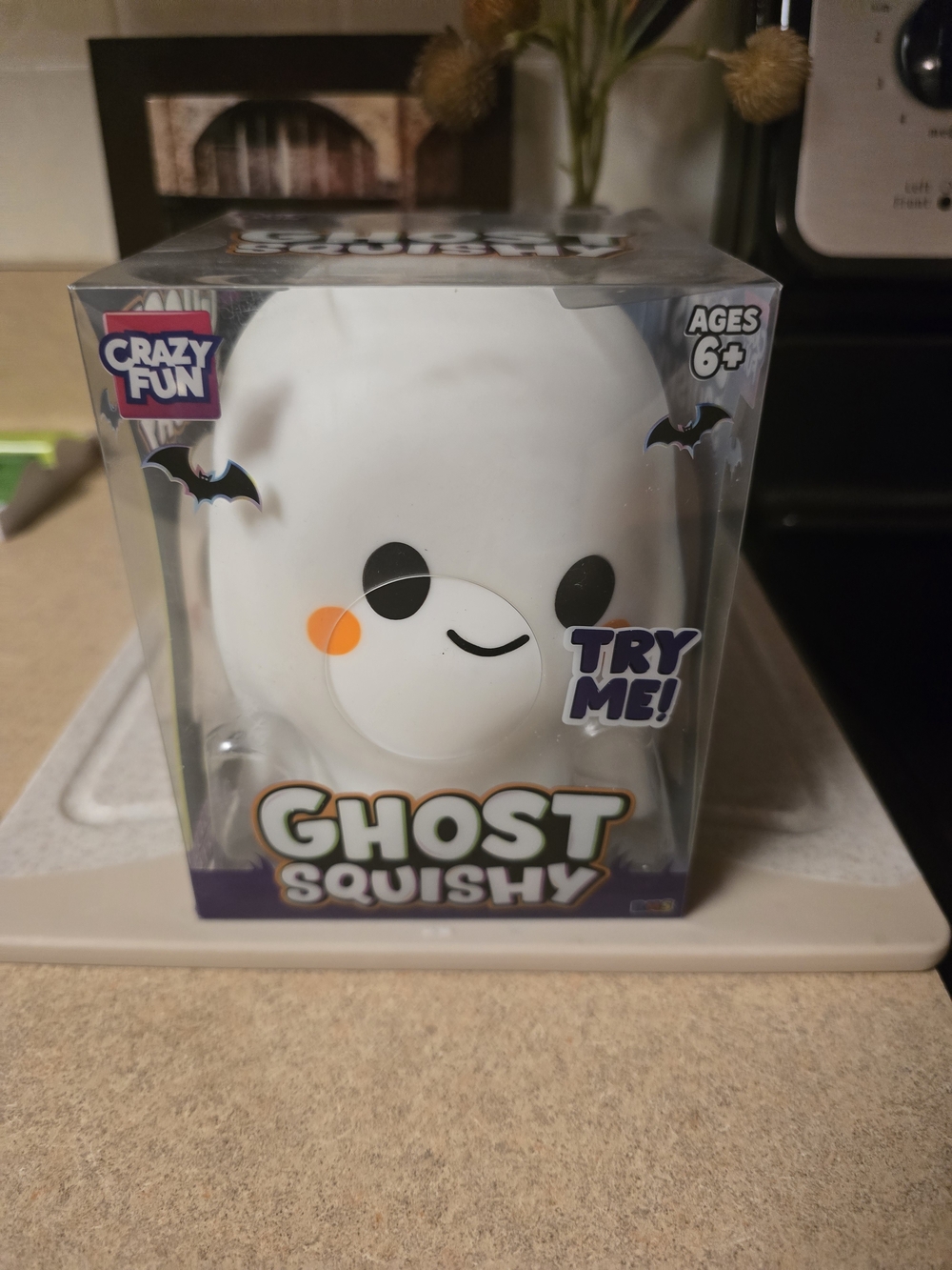 Crazy Fun Boy Ghost Squishy